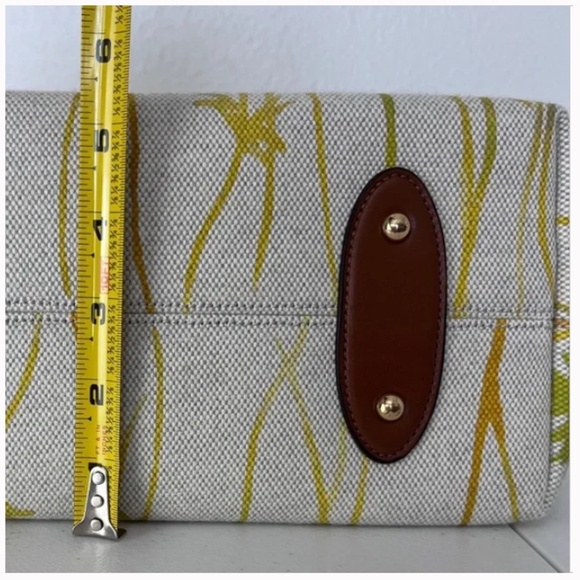 Lauren Ralph Lauren Bolton Shopper Tea Rose Canvas Tote - Picture 11 of 13